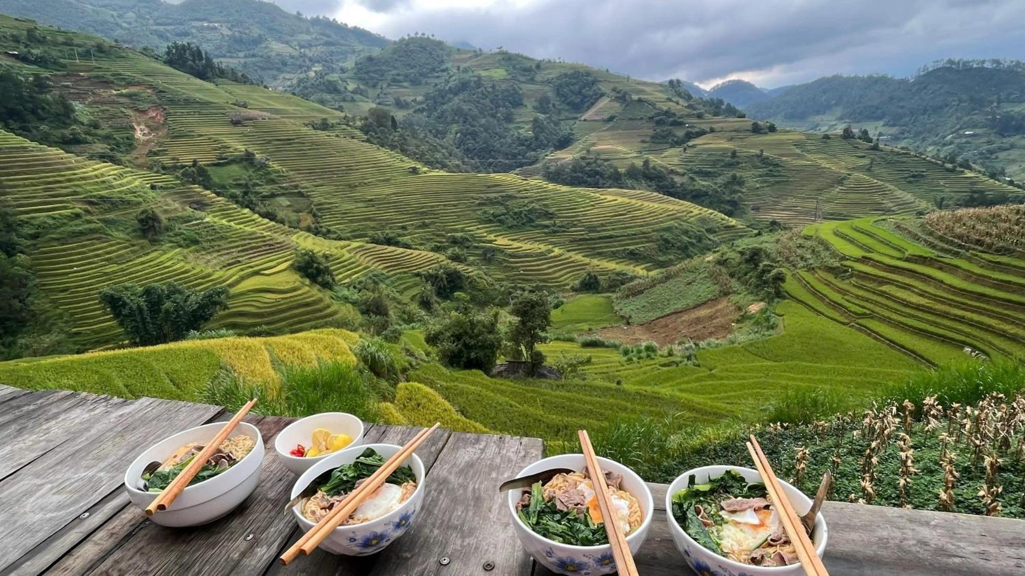 Do Gu Homestay Mu Cang Chai Buitenkant foto